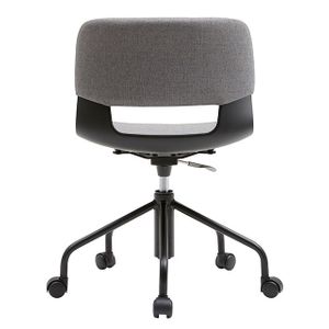 Office Chairs Fursys Button with Padded Covers Rear View