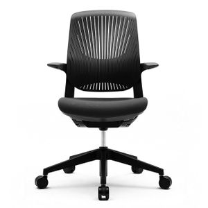 Office Chairs Fursys T25 Black Front View