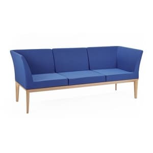 Office Sofas Zelig Triple Seat with Arms