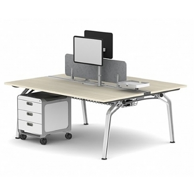 Office Workstations Fluid 2 Person